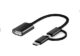 2in-1 USB C/Micro to USB 3.0 OTG Adapter