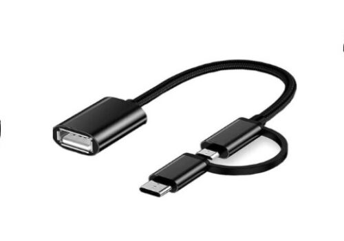 2in-1 USB C/Micro to USB 3.0 OTG Adapter